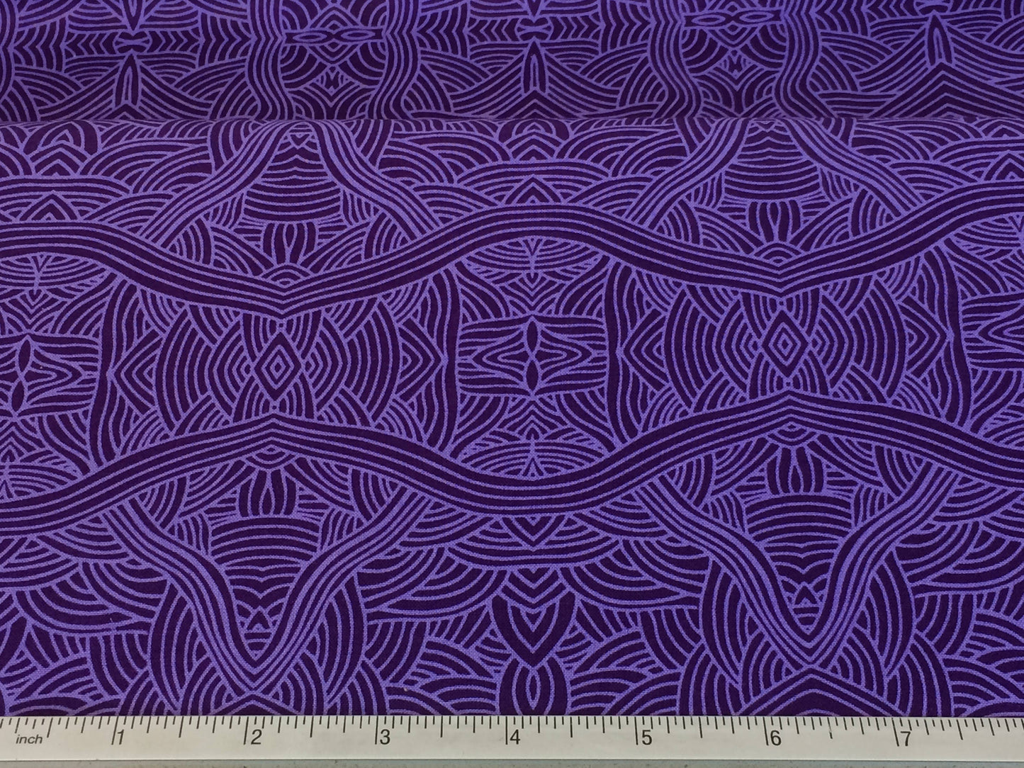 Australian Aboriginal Untitled Purple by Nambooka