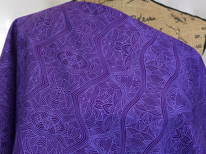 Australian Aboriginal Untitled Purple by Nambooka