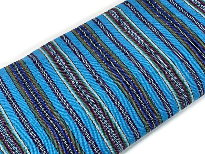 Guatemalan Handwoven Baby Blue Stripes