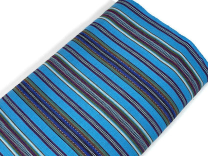 Guatemalan Handwoven Baby Blue Stripes