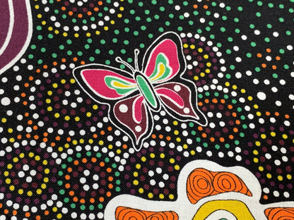 Australian Aboriginal Summertime Rainforest Black