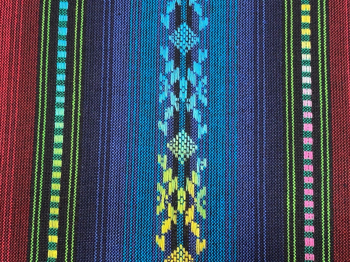 Southwest Style Woven Rust & Turquoise