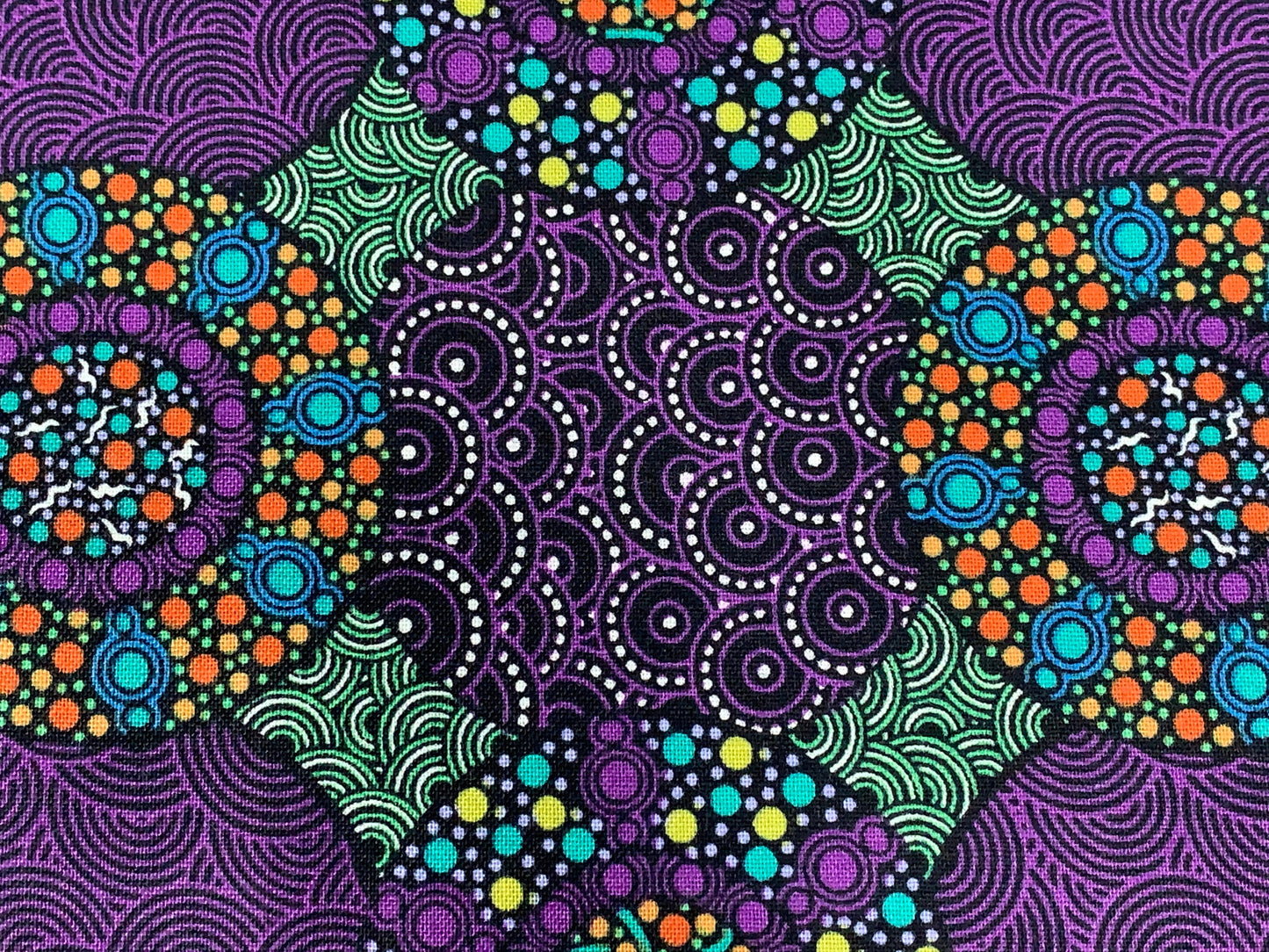 Australian Aboriginal Wildflowers and Bush Tuckers Purple