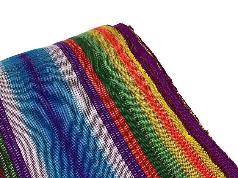 Guatemalan Handwoven Ikat Fuchsia, Blue, Assorted Colors
