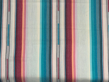 Southwest Style Woven Cream, Turquoise, & Red