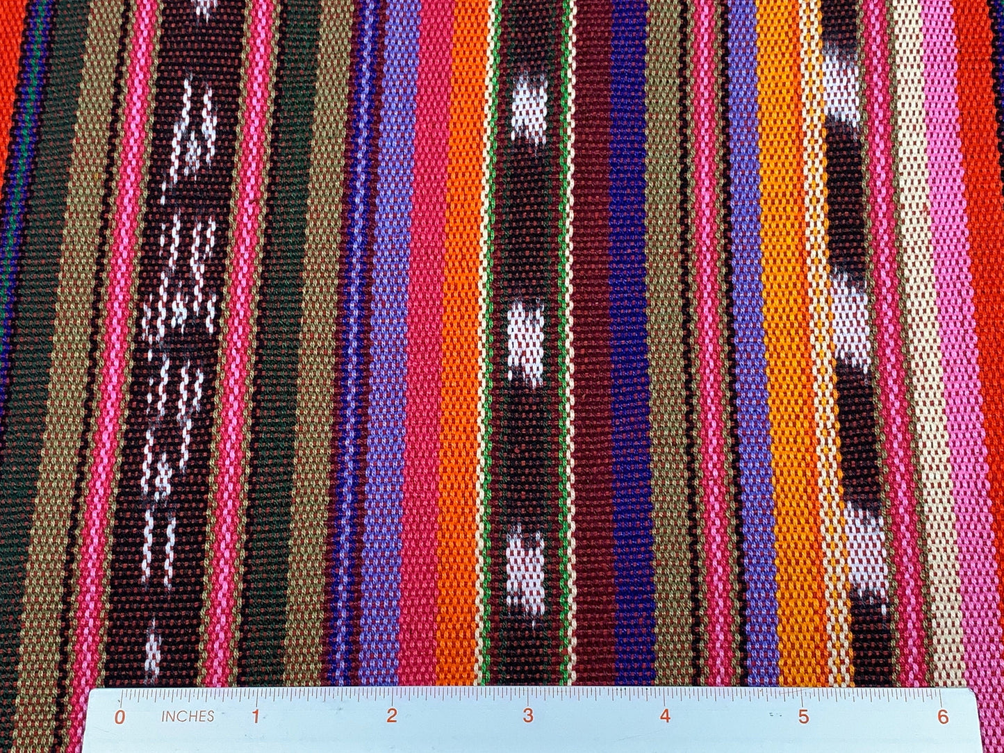Guatemalan Handwoven Southwest Sunset Ikat