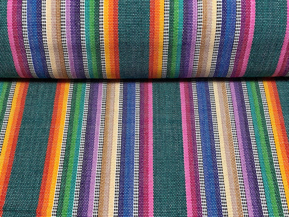 Guatemalan Handwoven Pastel Rainbow Ikat