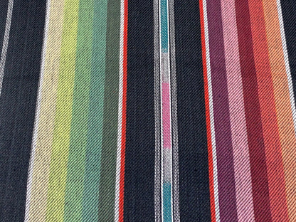 Southwest Style Woven Black, Green, & Pink