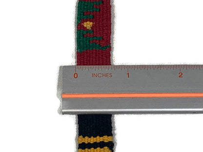 Guatemalan Belt, Purse Strap, Sash by the YARD. Hand Woven 1/2 Inch Wide Cotton Mayan Toto Belt Textile Rasta Colors Red/Green/Yellow/Black